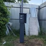 Трубостойка для электричества (подземный и воздушный ввод)